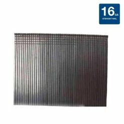 Grip-Rite 1-1/2 in. 16-Gauge Electro-Galvanized Straight Finish Nails (4,000 Per Box) -Hardware Essentials Sales Store grip rite collated finishing nails grf161124m 40 1000