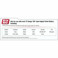Grip-Rite 2 in. x 15-Gauge 316 Stainless Steel Nails (500-Pack) -Hardware Essentials Sales Store grip rite collated finishing nails maxb64903 c3 1000