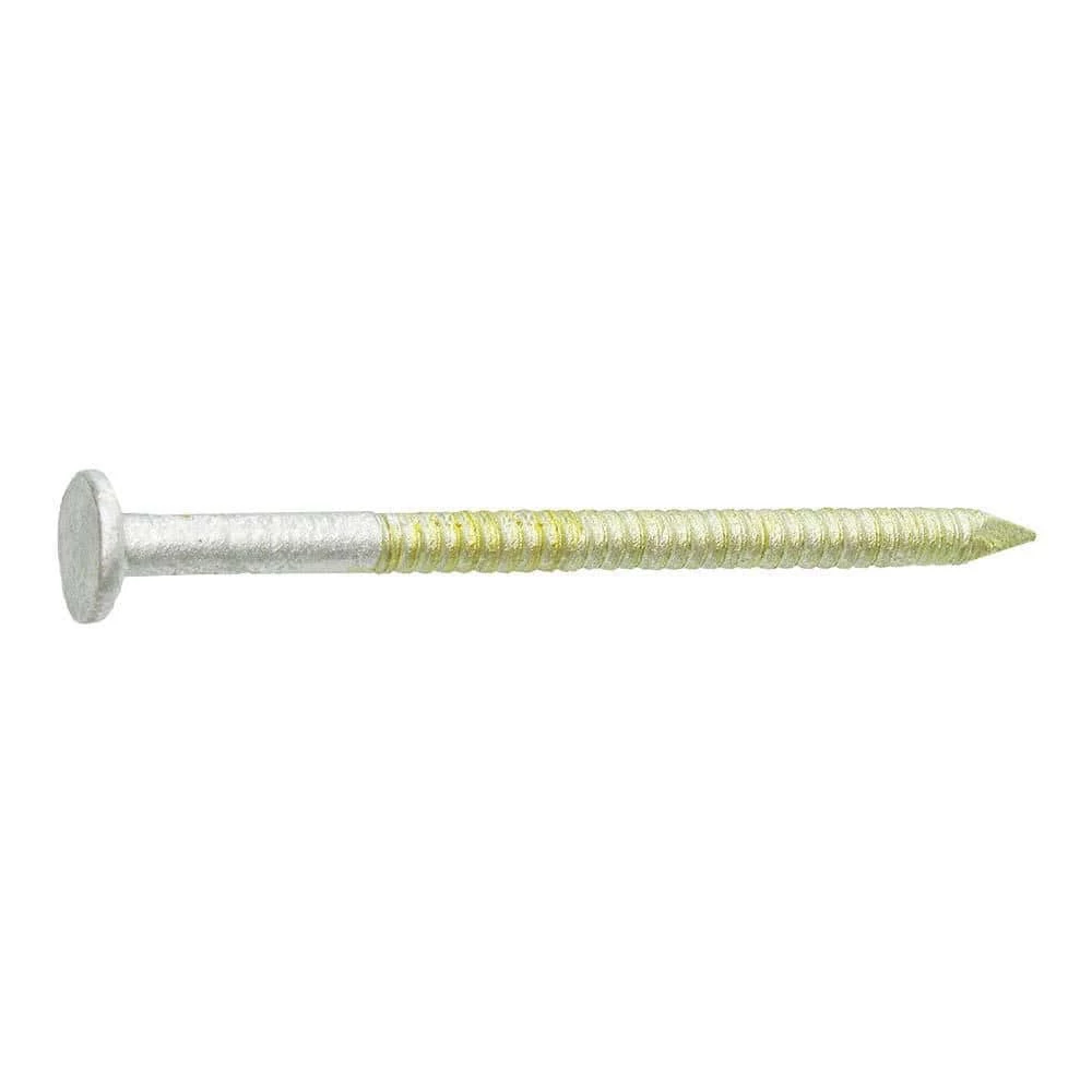 Grip-Rite 2 in. x 0.113-Gauge 21 in. Plastic Exterior Galvanized Round Head Ring Shank Nails (5,000 per Box) 2 Grip-Rite 2 in. x 0.113-Gauge 21 in. Plastic Exterior Galvanized Round Head Ring Shank Nails (5,000 per Box) - Image 2