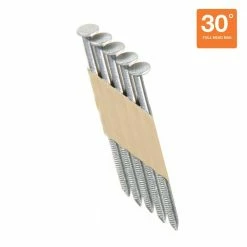 Grip-Rite 2-3/8 in. x 0.120 in. Paper Taped 1M Ring Shank 304 Stainless Steel Offset Round Head Nails 7 Grip-Rite 2-3/8 in. x 0.120 in. Paper Taped 1M Ring Shank 304 Stainless Steel Offset Round Head Nails -Hardware Essentials Sales Store grip rite collated framing nails maxc62888 40 1000