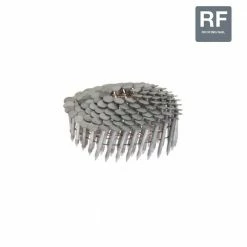 Grip-Rite 1-1/4 in. x 0.120 in. 15° Hot Galvanized Ring Shank Coil Roofing Nails (7,200-Pack) -Hardware Essentials Sales Store grip rite collated roofing nails grcr3drhdg 44 1000