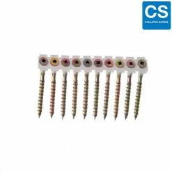 Grip-Rite #8 x 1-3/4 in. Yellow Subfloor Collated Screw (1000-Count)