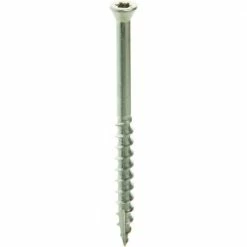 Grip-Rite #7 x 1-5/8 in. 316 Stainless Steel Star Trim Wood Deck Screw (5 lbs. Pack)