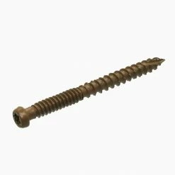 Grip-Rite #9 x 2-1/2 in. Brown Star-Drive Pan-Head Coarse Composite Deck Screw (10 lbs.-Pack)