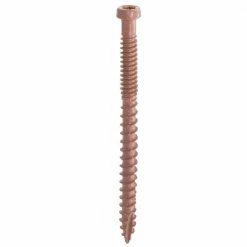 Grip-Rite #9 x 3 in. Coarse Red Polymer-Plated Steel Star-Drive Bugle Head Composite Deck Screws 7 Grip-Rite #9 x 3 in. Coarse Red Polymer-Plated Steel Star-Drive Bugle Head Composite Deck Screws -Hardware Essentials Sales Store grip rite deck screws n3csr1 40 1000