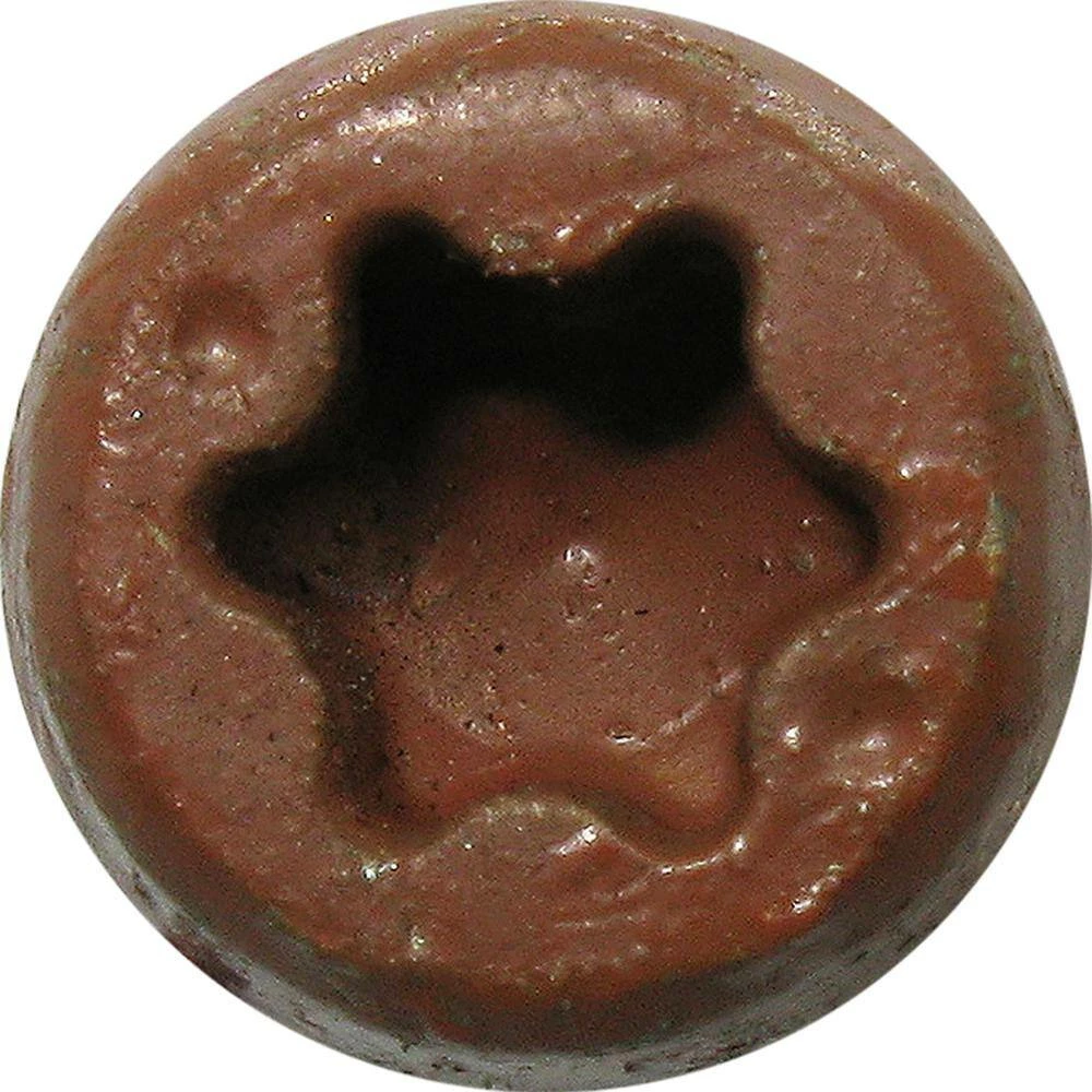Grip-Rite #9 x 3 in. Coarse Red Polymer-Plated Steel Star-Drive Bugle Head Composite Deck Screws 4 Grip-Rite #9 x 3 in. Coarse Red Polymer-Plated Steel Star-Drive Bugle Head Composite Deck Screws - Image 4