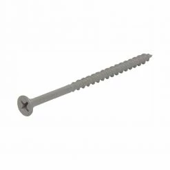Grip-Rite #8 x 1-1/4 in. Philips Bugle-Head Coarse Thread Sharp Point Polymer Coated Exterior Screw (1 lb./Pack) 12 Grip-Rite #8 x 1-1/4 in. Philips Bugle-Head Coarse Thread Sharp Point Polymer Coated Exterior Screw (1 lb./Pack) -Hardware Essentials Sales Store grip rite deck screws ptn114s1 4f 1000