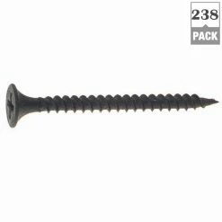 Grip-Rite #6 x 1-1/4 in. Philips Bugle-Head Fine Thread Drywall Screws (1 lb./Pack) -Hardware Essentials Sales Store grip rite drywall screws 114dws1 40 1000