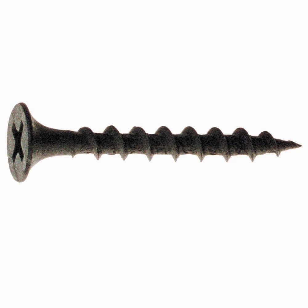 Grip-Rite #6 x 1-5/8 in. Philips Bugle-Head Coarse Thread Sharp Point Drywall Screw (1 lb./Pack) 3 Grip-Rite #6 x 1-5/8 in. Philips Bugle-Head Coarse Thread Sharp Point Drywall Screw (1 lb./Pack) - Image 3