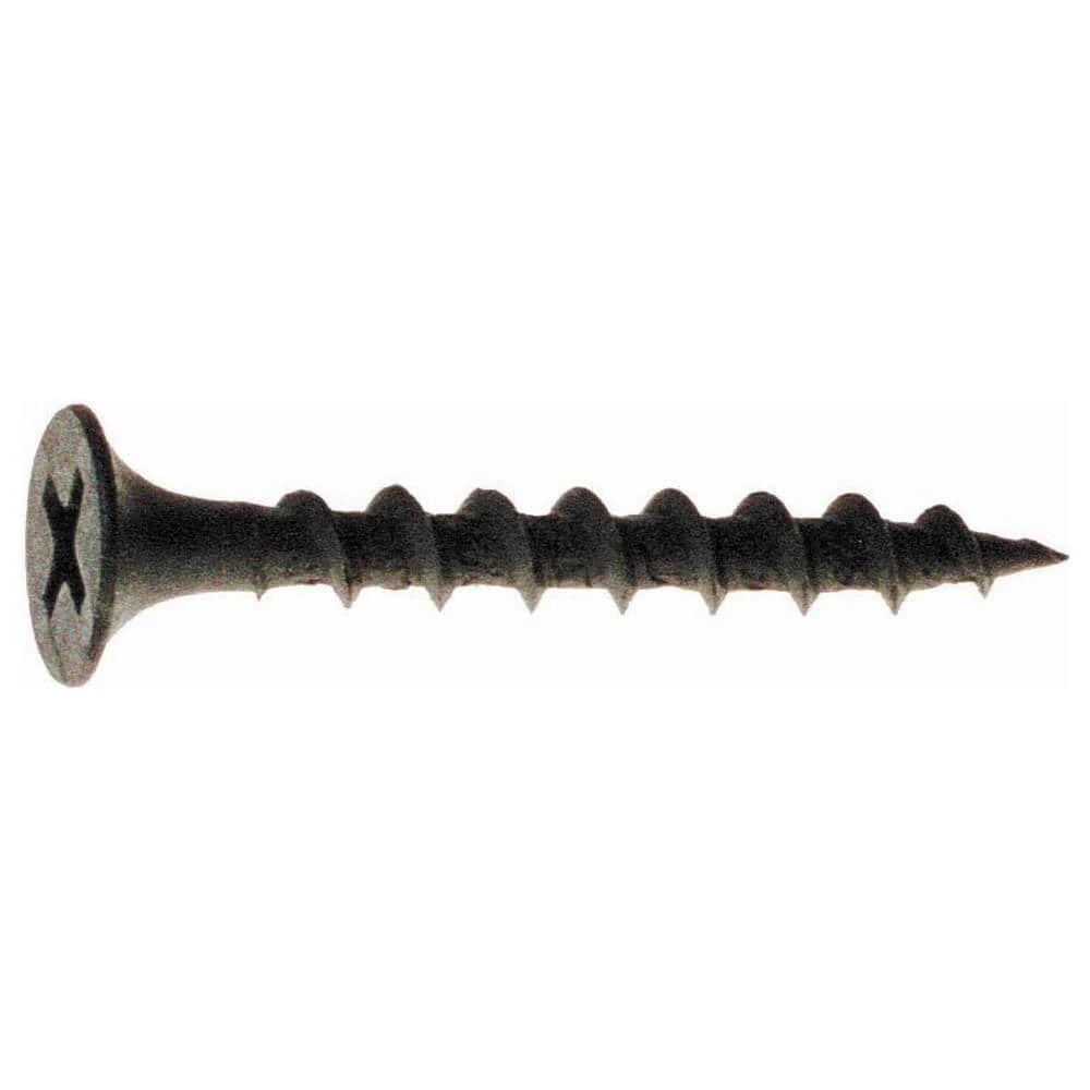 Grip-Rite #6 x 1 in. Philips Bugle-Head Coarse Thread Sharp Point Drywall Screws (1 lb.-Pack) 1 Grip-Rite #6 x 1 in. Philips Bugle-Head Coarse Thread Sharp Point Drywall Screws (1 lb.-Pack)