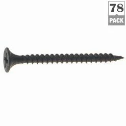 Grip-Rite #8 x 3 in. Philips Bugle-Head Fine Thread Drywall Screws (1 lb.-Pack) -Hardware Essentials Sales Store grip rite drywall screws 3dws1 40 1000