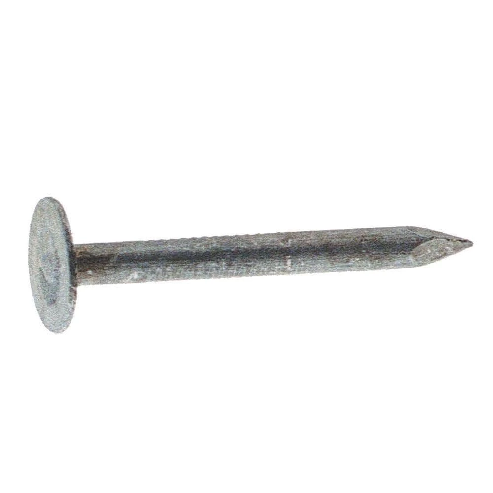 Grip-Rite #11 x 1-1/4 in. Electro-Galvanized Steel Roofing Nails (30 lb.-Pack) 1 Grip-Rite #11 x 1-1/4 in. Electro-Galvanized Steel Roofing Nails (30 lb.-Pack)