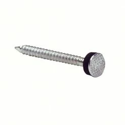 Grip-Rite #10 x 1-3/4 in. Hot-Galvanized Steel Ring Shank Roofing Nails with Neoprene Washers (1 lb.-Pack) -Hardware Essentials Sales Store grip rite roofing nails 134hgneo1 40 1000
