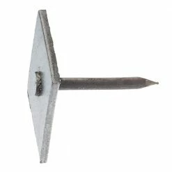 Grip-Rite #12 x 1 in. Metal Square Cap Roofing Nails (3 lb.-Pack) -Hardware Essentials Sales Store grip rite roofing nails 1mscap3 40 1000