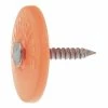 Grip-Rite #12 x 3/4 in. Plastic Round Cap Roofing Nails(3,000-Pack)