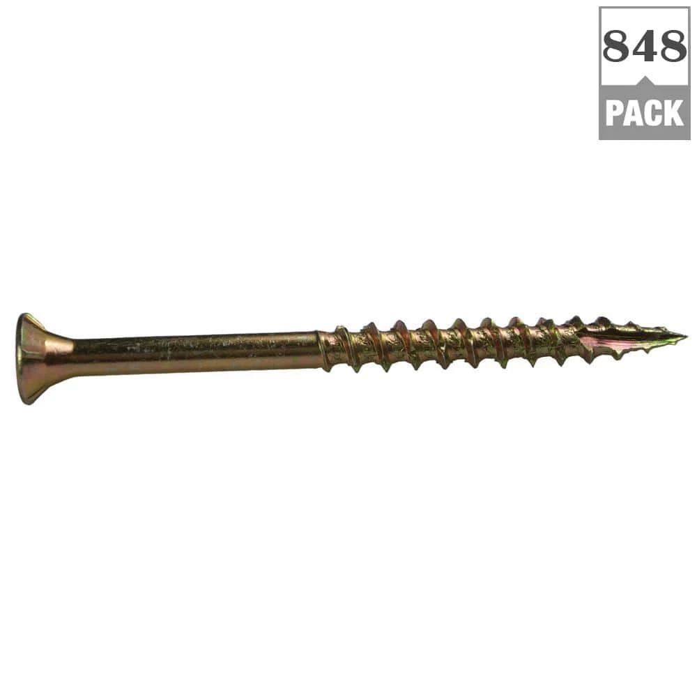 Grip-Rite #9 x 2-1/2 in. Star Drive Bugle-Head Construction Screw (10 lbs./Box) 1 Grip-Rite #9 x 2-1/2 in. Star Drive Bugle-Head Construction Screw (10 lbs./Box)