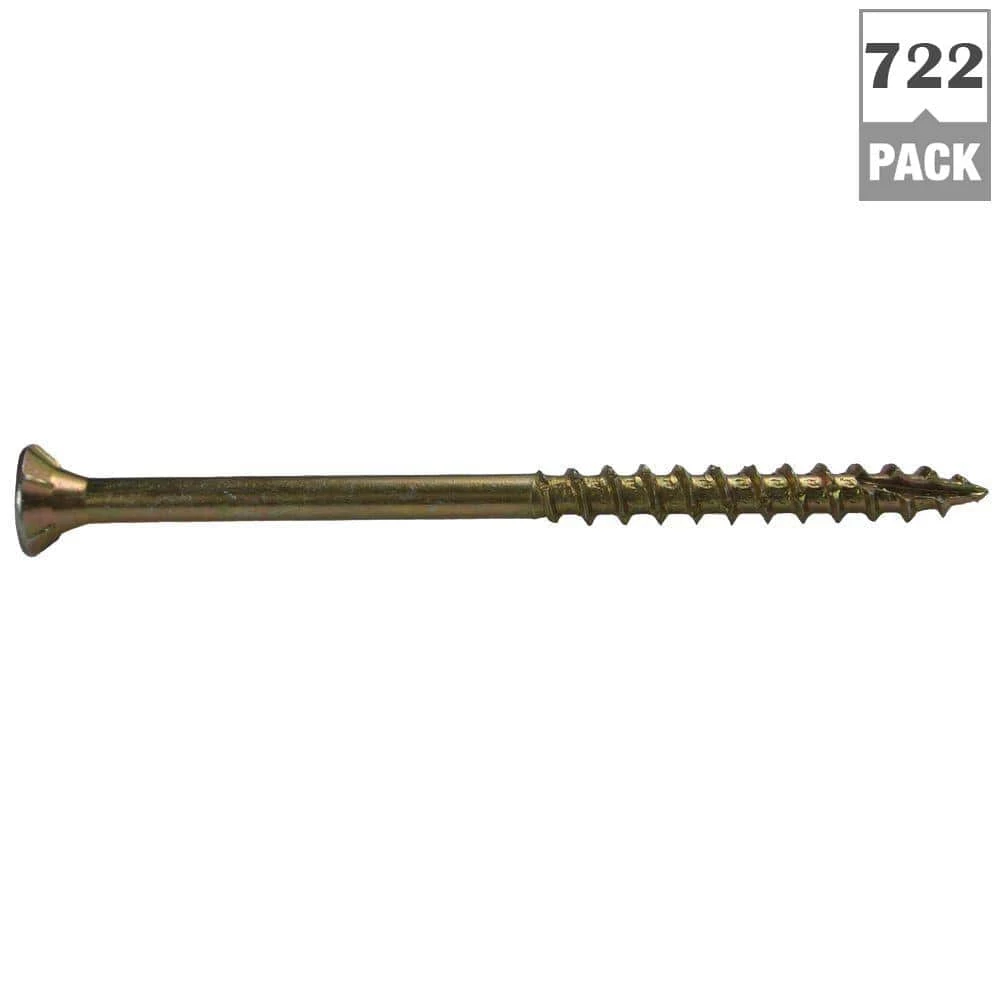 Grip-Rite #9 x 3 in. Star Drive Bugle-Head Construction Screw (10 lbs./Box) 4 Grip-Rite #9 x 3 in. Star Drive Bugle-Head Construction Screw (10 lbs./Box) - Image 4