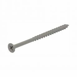 Grip-Rite #8x 1-5/8 in. Philips Bugle-Head Coarse Thread Sharp Point Polymer Coated Exterior Screw (1 lb./Pack) -Hardware Essentials Sales Store grip rite wood screws ptn158s1 1d 1000