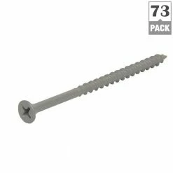 Grip-Rite #9 x 3 in. Philips Bugle-Head Coarse Thread Sharp Point Polymer Coated Exterior Screw (1 lb./Pack) -Hardware Essentials Sales Store grip rite wood screws ptn3s1 a0 1000