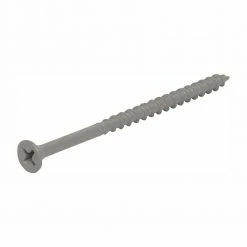 Grip-Rite #9 x 3 in. Philips Bugle-Head Coarse Thread Sharp Point Polymer Coated Exterior Screw (1 lb./Pack) -Hardware Essentials Sales Store grip rite wood screws ptn3s1 c3 1000