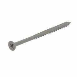 Grip-Rite #9 x 3 in. Philips Bugle-Head Coarse Thread Sharp Point Polymer Coated Exterior Screw (5 lbs.-Pack) -Hardware Essentials Sales Store grip rite wood screws ptn3s5 c3 1000