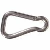 Hardware Essentials 3/4 in. Opening Stainless Steel Safety Spring Snap Link (3-Pack)