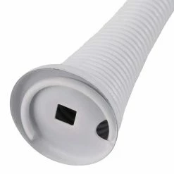 Hardware Essentials 3 in. White Broad Base Spring Door Stop (5-Pack) -Hardware Essentials Sales Store hardware essentials door stops 852347 1d 1000