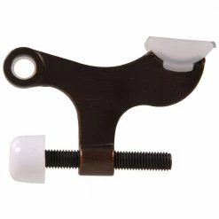 Hardware Essentials Antique Bronze Hinge Pin Door Stop for Hollow Core Doors (5-Pack)