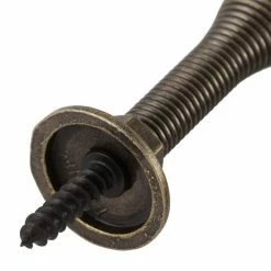 Hardware Essentials 3 in. Antique Brass Utility Spring Door Stop (5-Pack) -Hardware Essentials Sales Store hardware essentials door stops 852925 0 66 1000