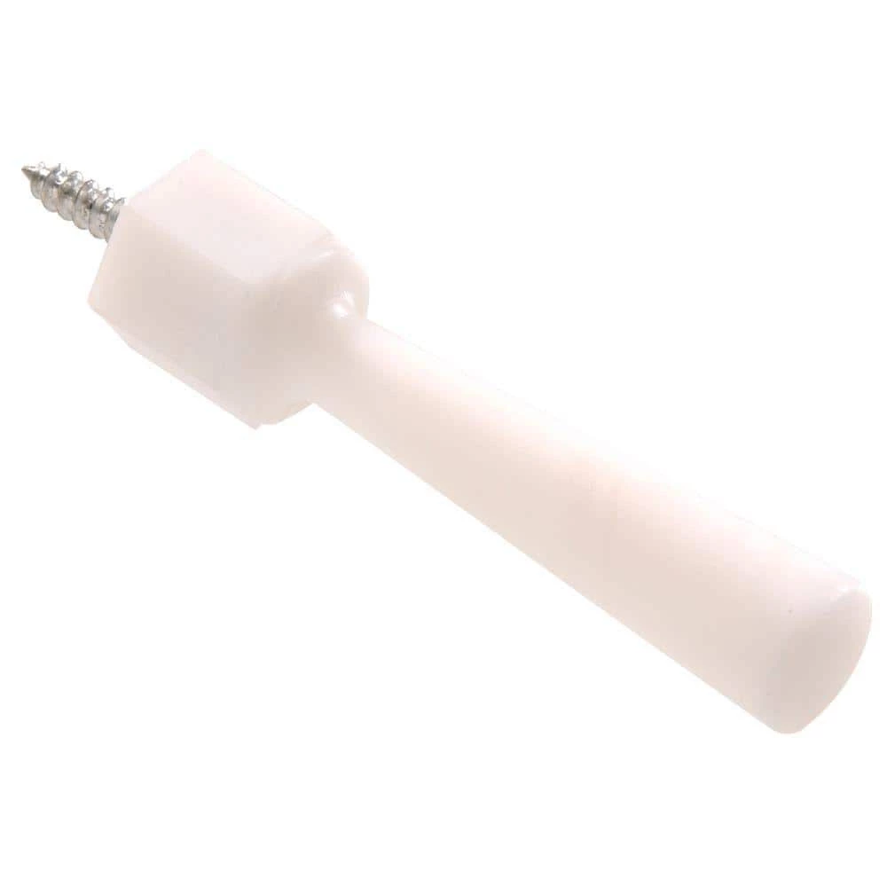 Hardware Essentials White Plastic Door Stop (5-Pack) 1 Hardware Essentials White Plastic Door Stop (5-Pack)