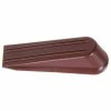 Hardware Essentials 6 in. Brown Door Stop Wedge (5-Pack)