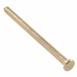 Hardware Essentials 3-1/2 in. Residential Door Hinge Pin Only in Satin Brass (5-Pack)