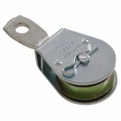 Hardware Essentials Zinc Die-Cast Single Sheave Swivel Pulley (2-1/2")