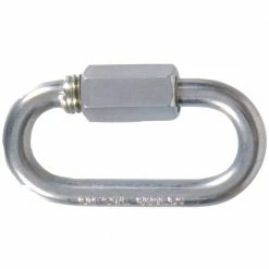 Hardware Essentials 1/4 in. Opening x 2-1/4 in. Length Zinc-Plated Quick Link (10-Pack)