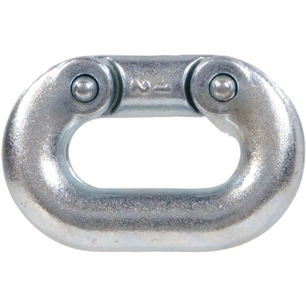 Hardware Essentials 5/16 in. Thick x 1-3/4 in. Length Hot-Dipped Galvanized Forged Steel Connecting Link (5-Pack) 1 Hardware Essentials 5/16 in. Thick x 1-3/4 in. Length Hot-Dipped Galvanized Forged Steel Connecting Link (5-Pack)