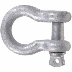 Hardware Essentials 3/4 in. Hot-Dipped Galvanized Forged Steel Anchor Shackle (5-Pack)