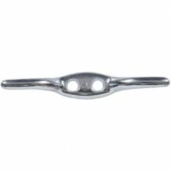 Hardware Essentials 2-1/2 in. Rope Cleat in Nickel-Plated (10-Pack)
