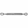 Hardware Essentials 3/8-16 x 17-5/8 in. Eye and Eye Turnbuckle in Forged Steel with Hot-Dipped Galvanized (2-Pack)