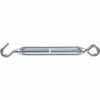 Hardware Essentials 5/16-18 x 8-7/8 in. Hook and Eye Turnbuckle in Zinc-Plated (5-Pack)